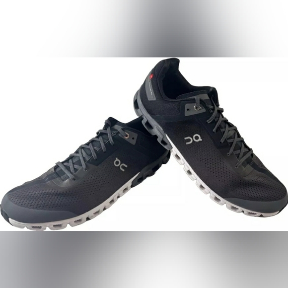 On Cloud Cloudflow Black Asphalt Men Running Sneaker Size 14 Running Shoes - Picture 2 of 7